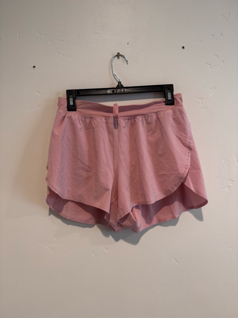 lululemon athletica light pink layered athletic shorts